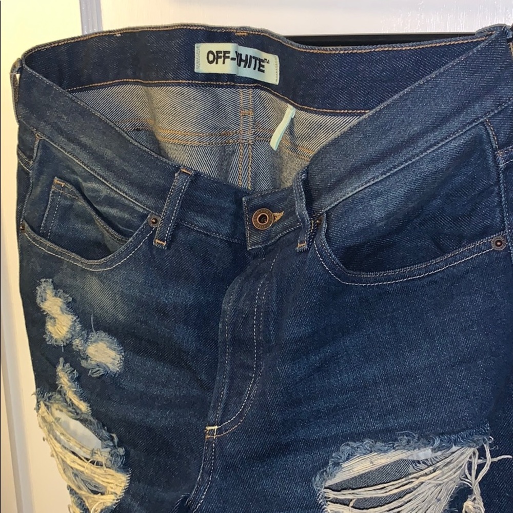 Authentic Off White denim jeans size 34